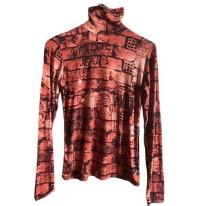 Jean Paul Gaultier Vintage Turtleneck Fight Racism FW 1997 - Medium